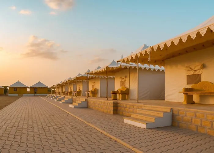 Sunrise Resort With Pool Luxurious Camp In Jaislamer